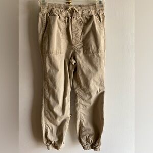 GAP Kids Beige Elastic Waist Pants
